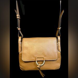 Radley London Tan Leather Crossbody Bag